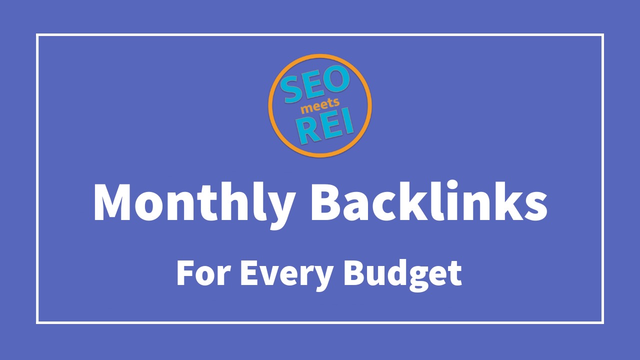 monthly backlinks